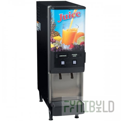Bunn 37900.0001 JDF-2S 2 Flavor Cold Beverage Juice Dispenser