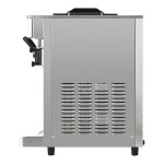 Spaceman 6235-C Gravity-Fed Dual Flavor Twin Twist Countertop Soft Serve Ice Cream Machine with 2 Hoppers and 3 Dispensers - 208-230V Spaceman 6235-C Gravity-Fed Dual Flavor Twin Twist Countertop Soft Serve Ice Cream Machine with 2 Hoppers and 3 Dispensers - 208-230V