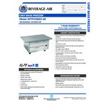 Beverage-Air WTFCS36HC-48 2 Drawer 48