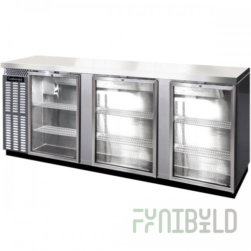 Continental Refrigerator BB90NSSGD 90