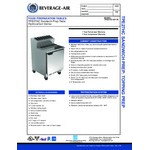 Beverage-Air TPE27HC-6P-7R-24 Hydrocarbon Series 27 Beverage-Air TPE27HC-6P-7R-24 Hydrocarbon Series 27