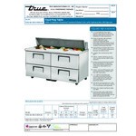 True TSSU-60-16D-4-ADA-HC 60 3/8 True TSSU-60-16D-4-ADA-HC 60 3/8