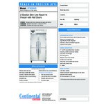 Continental Refrigerator 2FSEN-HD 36 1/4