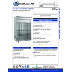 Beverage-Air P-Series PF2HC-1BG 52 1/8 Beverage-Air P-Series PF2HC-1BG 52 1/8