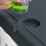 CaterGator CG100PA Panda 110 Qt. Rotomolded Outdoor Cooler / Ice Chest