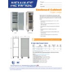 New Age Industrial Heavy-Duty Series 12-Pan Front-Load Full-Size Mobile Angle-Ledge Aluminum Enclosed Sheet Pan Rack 97243