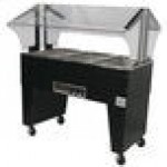 Advance Tabco B3-240-B-S Open Base Everyday Buffet Stainless Steel Three Pan Electric Hot Food Table with Stainless Steel Liners - Open Well - 208/240V Advance Tabco B3-240-B-S Open Base Everyday Buffet Stainless Steel Three Pan Electric Hot Food Table with Stainless Steel Liners - Open Well - 208/240V