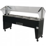 Advance Tabco B3-240-B-S Open Base Everyday Buffet Stainless Steel Three Pan Electric Hot Food Table with Stainless Steel Liners - Open Well - 208/240V Advance Tabco B3-240-B-S Open Base Everyday Buffet Stainless Steel Three Pan Electric Hot Food Table with Stainless Steel Liners - Open Well - 208/240V