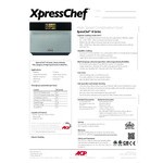 ACP XpressChef 4i MXP22TLT High-Speed Accelerated Cooking Countertop Oven with Teflon® Coating and Touch Screen Display ACP XpressChef 4i MXP22TLT High-Speed Accelerated Cooking Countertop Oven with Teflon® Coating and Touch Screen Display