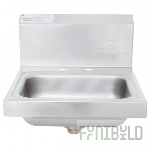 Advance Tabco 7-PS-20-NF Stainless Steel Hand Sink with Backsplash - 17