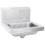Advance Tabco 7-PS-20-NF Stainless Steel Hand Sink with Backsplash - 17