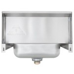 Advance Tabco 7-PS-20-NF Stainless Steel Hand Sink with Backsplash - 17