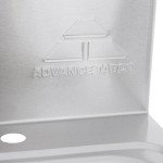 Advance Tabco 7-PS-20-NF Stainless Steel Hand Sink with Backsplash - 17