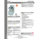 Robot Coupe BLIXER15 2-Speed 16 Qt. / 15 Liter Stainless Steel Batch Bowl Food Processor - 240V, 3 Phase, 4 1/2 hp