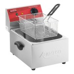 Avantco F100 10 lb. Electric Countertop Fryer - 120V, 1750W Avantco F100 10 lb. Electric Countertop Fryer - 120V, 1750W