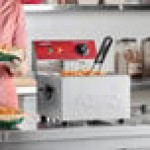 Avantco F100 10 lb. Electric Countertop Fryer - 120V, 1750W Avantco F100 10 lb. Electric Countertop Fryer - 120V, 1750W