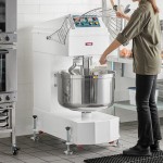 Estella SM100 100 Qt. / 140 lb. Two-Speed Spiral Dough Mixer - 240V, 3 Phase, 8 1/2 HP