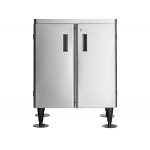 Hoshizaki DCM-500BAH Cubelet Ice Maker and Water Dispenser with Floor Stand - 618 lb. Per Day, 40 lb. Storage