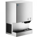 Hoshizaki DCM-500BAH Cubelet Ice Maker and Water Dispenser with Floor Stand - 618 lb. Per Day, 40 lb. Storage