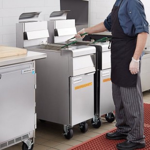 Frymaster MJ150 Liquid Propane Floor Fryer 40-50 lb. - 122,000 BTU Frymaster MJ150 Liquid Propane Floor Fryer 40-50 lb. - 122,000 BTU