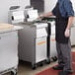 Frymaster MJ150 Liquid Propane Floor Fryer 40-50 lb. - 122,000 BTU Frymaster MJ150 Liquid Propane Floor Fryer 40-50 lb. - 122,000 BTU