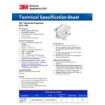 3M 8271 P95 Particulate Respirator with Cool Flow Valve and Foam Face Seal - 10/Pack 3M 8271 P95 Particulate Respirator with Cool Flow Valve and Foam Face Seal - 10/Pack