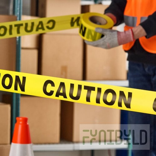 Cordova Yellow CAUTION Tape - 3