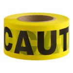 Cordova Yellow CAUTION Tape - 3 Cordova Yellow CAUTION Tape - 3