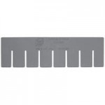 Quantum Gray Long Divider for DG91035 Dividable Grid Container - 6/Pack Quantum Gray Long Divider for DG91035 Dividable Grid Container - 6/Pack