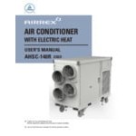 Airrex 12 Ton Portable Air-Cooled Air Conditioner with Electric Heat AHSC-140R - 100,000 BTU / 145,000 BTU, 220V, 3 Phase