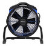 XPOWER P-39AR-Blue 4-Speed Professional Axial Fan with Daisy Chain - 2,100 CFM, 115V XPOWER P-39AR-Blue 4-Speed Professional Axial Fan with Daisy Chain - 2,100 CFM, 115V