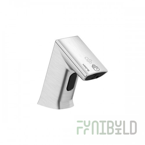 Sloan 3346081 Brushed Nickel Deck Mount Sensor Foam Soap Dispenser