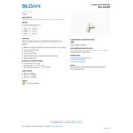Sloan 3346081 Brushed Nickel Deck Mount Sensor Foam Soap Dispenser Sloan 3346081 Brushed Nickel Deck Mount Sensor Foam Soap Dispenser