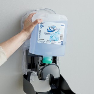 Dial DIA19690 Complete 1700 Universal Manual 1.7 Liter Spring Water Antibacterial Foaming Hand Soap Refill - 3/Case Dial DIA19690 Complete 1700 Universal Manual 1.7 Liter Spring Water Antibacterial Foaming Hand Soap Refill - 3/Case