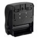 San Jamar Simplicity Essence EcoLogic T7400REBK Black Mechanical Hands Free Towel Dispenser