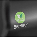 San Jamar Simplicity Essence EcoLogic T7400REBK Black Mechanical Hands Free Towel Dispenser