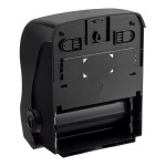San Jamar Simplicity Essence EcoLogic T7400REBK Black Mechanical Hands Free Towel Dispenser