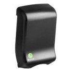 San Jamar Simplicity Essence EcoLogic T7400REBK Black Mechanical Hands Free Towel Dispenser