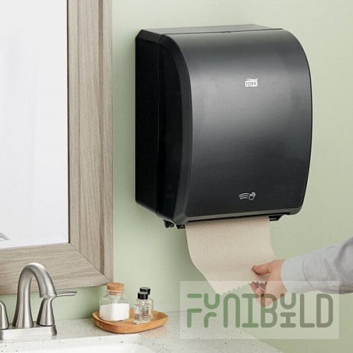 Tork 771828 Black Electronic Hand Towel Dispenser H80
