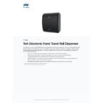 Tork 771828 Black Electronic Hand Towel Dispenser H80