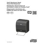 Tork 771828 Black Electronic Hand Towel Dispenser H80