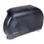 San Jamar R4000TBK Twin Classic Double Roll Jumbo Toilet Tissue Dispenser - Black Pearl San Jamar R4000TBK Twin Classic Double Roll Jumbo Toilet Tissue Dispenser - Black Pearl
