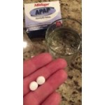 Medique 14564 APAP Acetaminophen Tablets - 24/Box