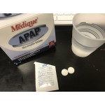 Medique 14564 APAP Acetaminophen Tablets - 24/Box