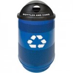 Witt Industries SC35DT 35 Gallon Push Dome Top Lid for SC35 Standard Series Outdoor Trash Can Witt Industries SC35DT 35 Gallon Push Dome Top Lid for SC35 Standard Series Outdoor Trash Can