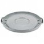 Continental 1002GY Huskee 10 Gallon Gray Round Trash Can Lid