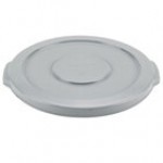 Continental 1002GY Huskee 10 Gallon Gray Round Trash Can Lid