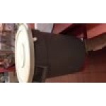Continental 1002GY Huskee 10 Gallon Gray Round Trash Can Lid