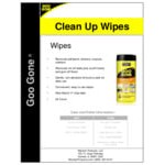 Goo Gone W2000 24 ct. Clean Up Wipes