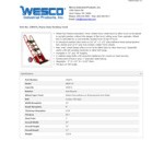 Wesco Industrial Products 1,800 lb. 27 Wesco Industrial Products 1,800 lb. 27